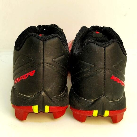 Nike Vapor Fast Flex Boys Red & Black Baseball Cleats - Size: 4Y - Picture 3 of 6